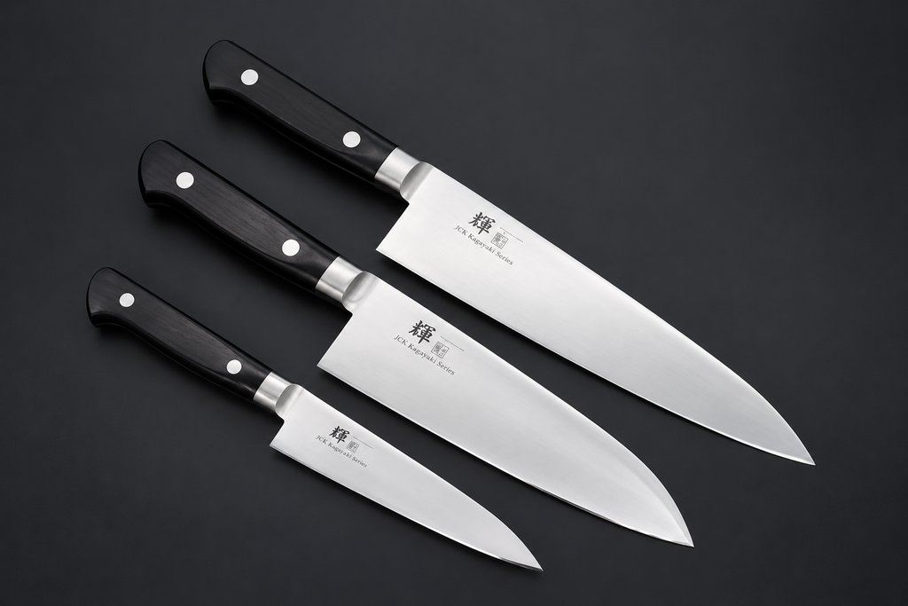 JCK Special Set First Japanese Knife Set Type II Japanese kitchen knives