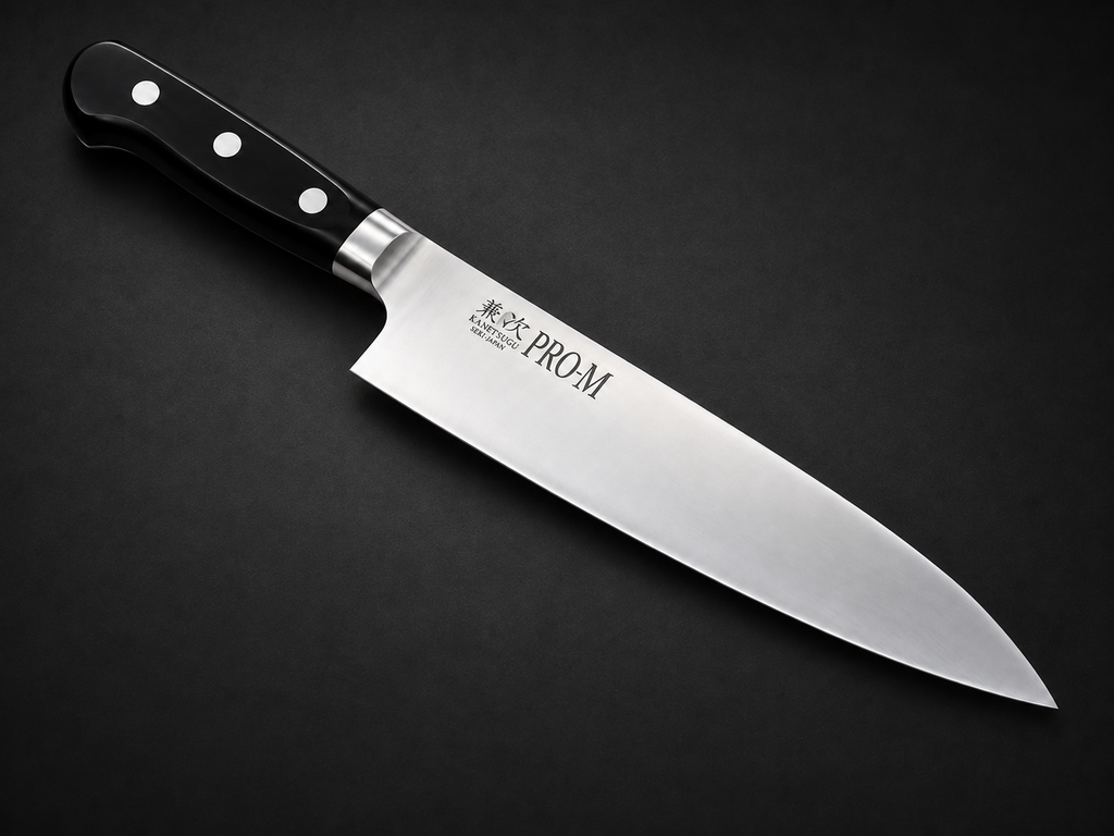 Kanetsugu Pro M Series Gyuto 180mm Japanese kitchen knife