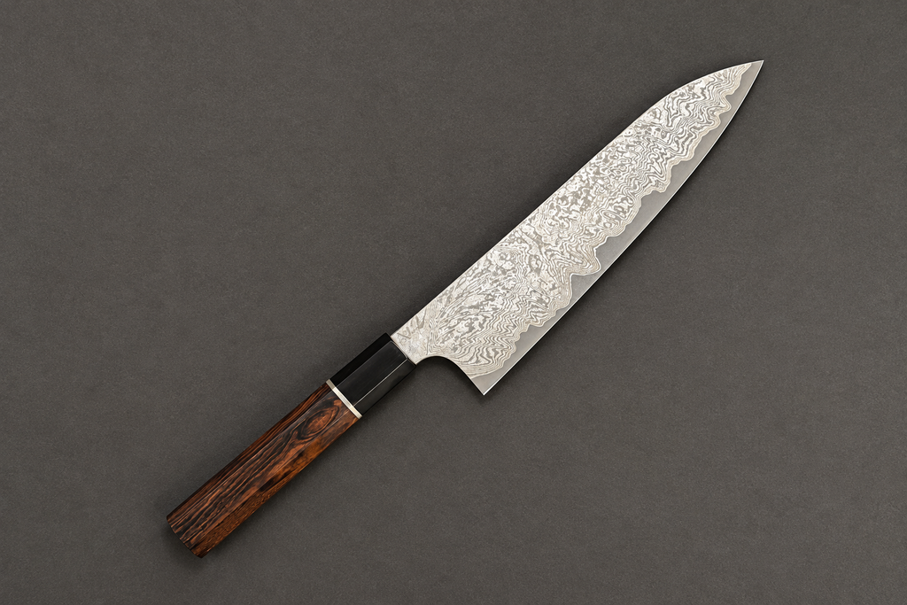 Yoshimune SC Gyuto 210mm VG XEOS Nigara Japanese kitchen knife